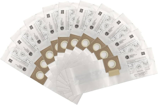 10 Hoover Vacuum Cleaner Bags AH10163 Canister / Paper CH32008 Hushtone, 10PK Cc 1
