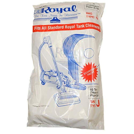 10 Royal Vacuum Part 3041147001 / Paper Bags, J, 10PK, Pony