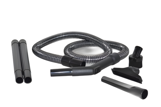 1 Fit All, Residential Vacuum Hose 32-4905-67 / Panasonic (Black) 6PC Attach Setwire, 6FT, Panasonic