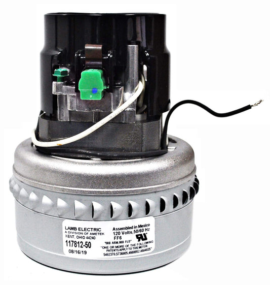 1 Ametek Vacuum Part 117812-50 / Motor, Lamb 4.8', 120VOLT, Ball Sleeve