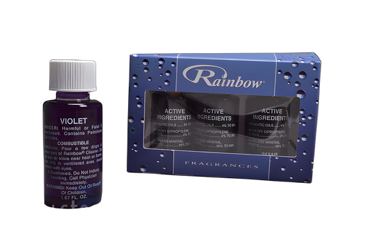 4 Rexair - Rainbow Vacuum Part R14940 / Fragrance Pack, 1.6oz, 4PK, Violet