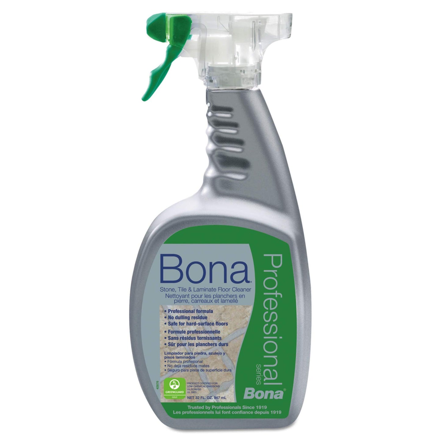 1 Bona Shampoo / Chemical WM700051188 / Stone, Tile, Laminate Cleaner, Pro Series, 32oz