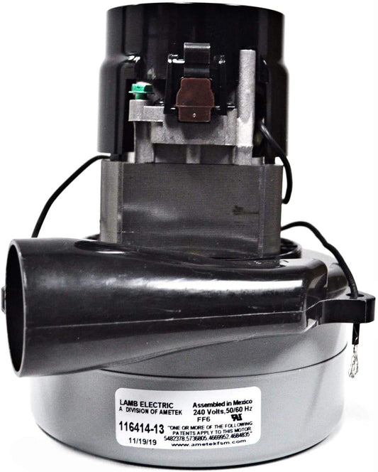 1 Ametek Vacuum Part 116414-13 / Motor Lamb 240 Volt, 2 Stage, 5., W / Horn