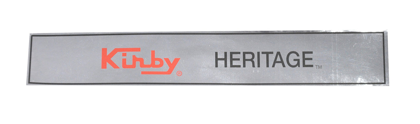 1 Kirby Vacuum Cover 192281S / Bag Top Label 1HD