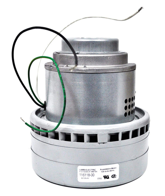 1 Ametek Vacuum Part 116118-00 / Motor, Lamb 3 Stage, 7.Bypass, 120 Volt, B / B
