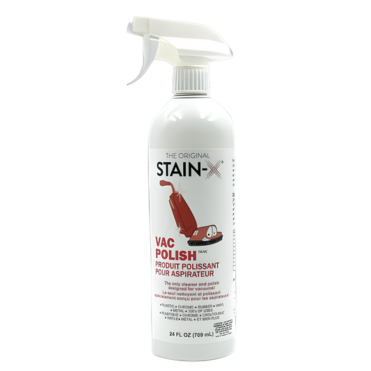 1 Stain-X Shampoo / Chemical 11224-06S / Vac Polish, 24oz, Stain X, Spray Trigger Bottle