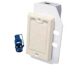 1 Canplas - Hayden Vacuum Part 791790A / Supervalve Almond, Inlet, W / 110V Pn Receptacle