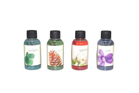 4 Rexair - Rainbow Vacuum Part R14692 / Fragrance Assorted, 4PK Contains : Eucalyptus, Pine, Apple Blossom, Violet