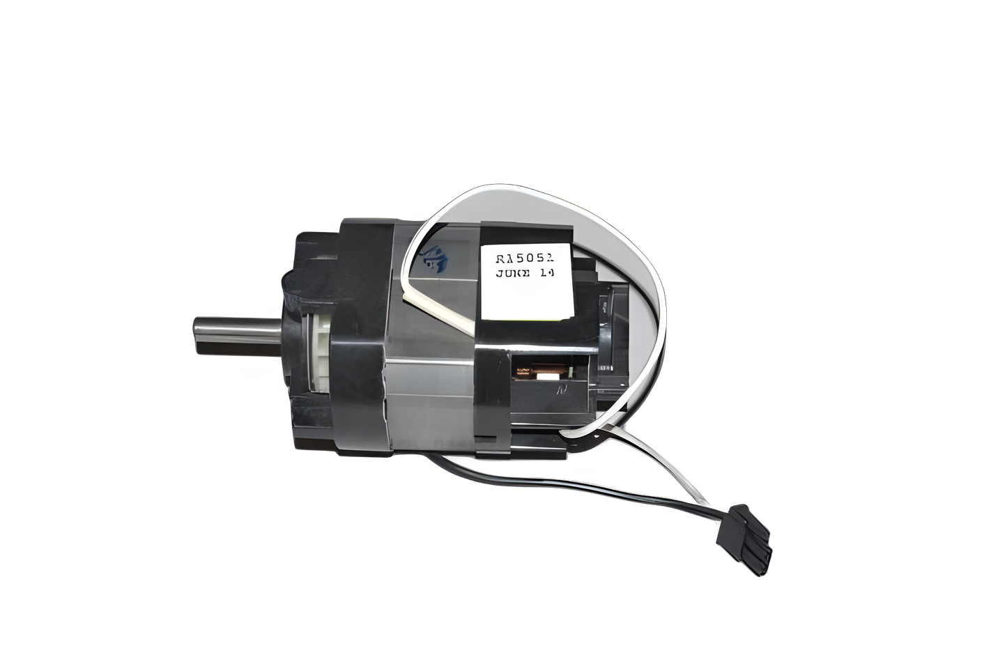 1 Rexair - Rainbow Vacuum Part R15051 / Motor, Power Nozzle E2 Blacksnap In Type, No Screws, W / Plastic Vent Fan
