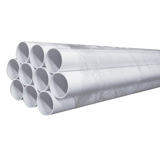 1 Fit All, Central Vac Vacuum Part 829500411 / 4'X Pvc Central Vac Tubing, 50 Footmust Order In Multiples Of 50, Central Vac