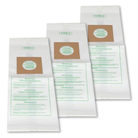 3 Hoover Vacuum Part 857SW / Paper Bags, Z, 3PK, Single Wall by EnviroCare