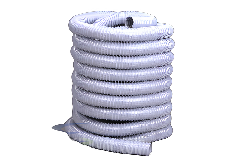 1 Fit All, Commercial Vacuum Part 35401500001 Commercial / 50ft X 1 1 / 2 Vac U Flex Hosgray