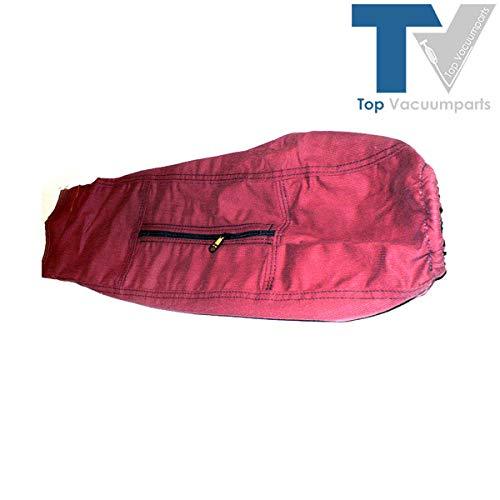 Electric Vac Replacement for Kirby 2CB Upright Vacuum Cleaner Red Cloth Bag with Zipper Pocket # 190075