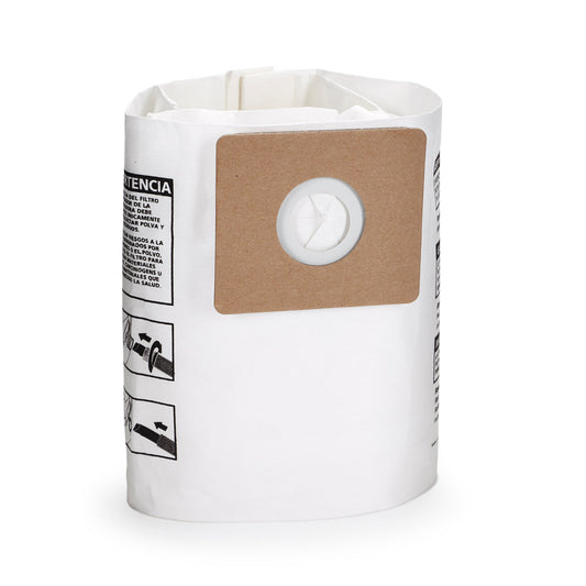 1 Shop Vac Vacuum Part 9066833 / Paper Bags, B, All Around Vacpack Of 3, 2-2.5 Gallon Bags