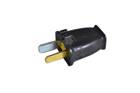1 Fit All, Residential Vacuum Part CWDSA940 / Male Plug W / Grip-(Sta Tite)-Black