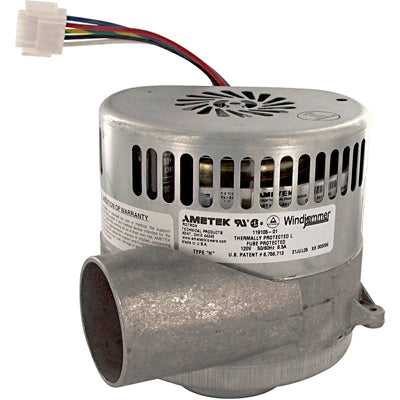 1 Ametek Vacuum Part 117417-01 / Motor Windjammer, 5.7 Diam, 120 Volt, 3 Stage