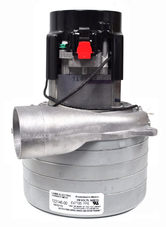 1 Ametek Vacuum Part 122146-00 / Motor, Lamb 5 Stage, 230 Volt, 5., Single Speed
