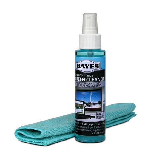 1 Bayes Shampoo/Chemical B-177 Shampoo/Chemical / Screen Cleaner Kit, W / Microfiber, 4oz