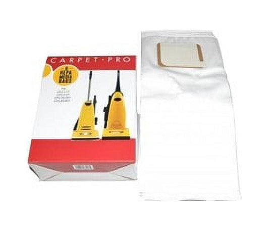 6 Carpet Pro Vacuum Part CPH-6 Upright HEPA Filtration / Paper Bags, 6PK