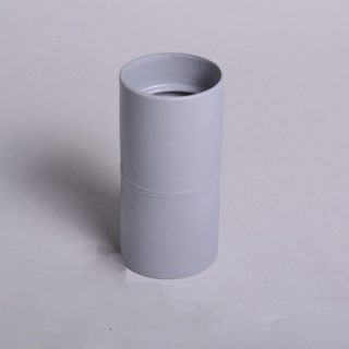 1 Fit All, Residential Vacuum Part 49014 / Double Threaded Cuff Crush Proof 1 1 / 4 Grey