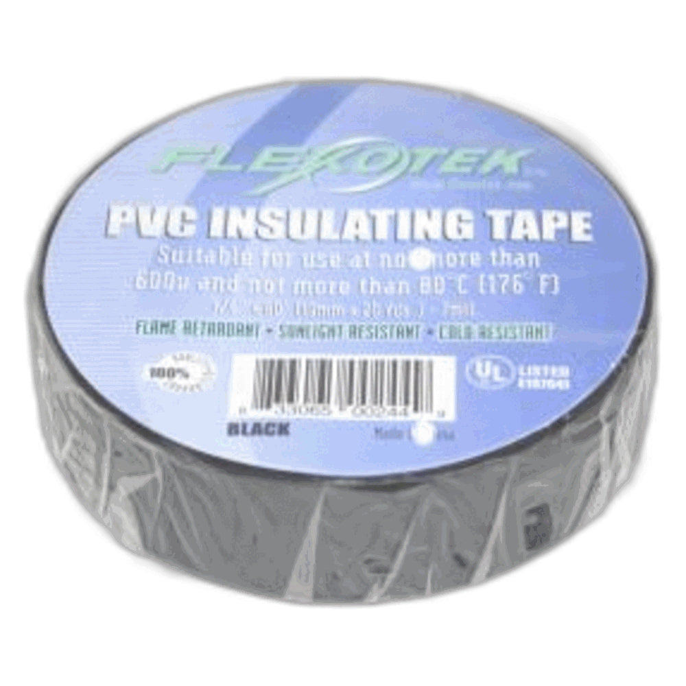1 Fit All, Residential Vacuum Part 32-0356-08 / Electrical Tape Black (3 / 4 X 60')