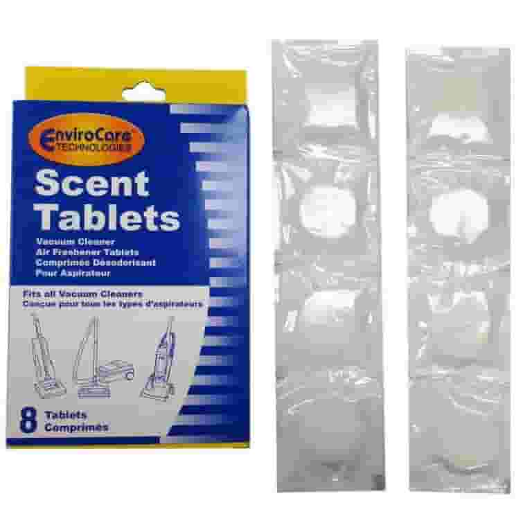 8 Fit All, Residential Vacuum Part E-101 / Vac Tablets, Fresh Scent, 8PK, Boxed by EnviroCare