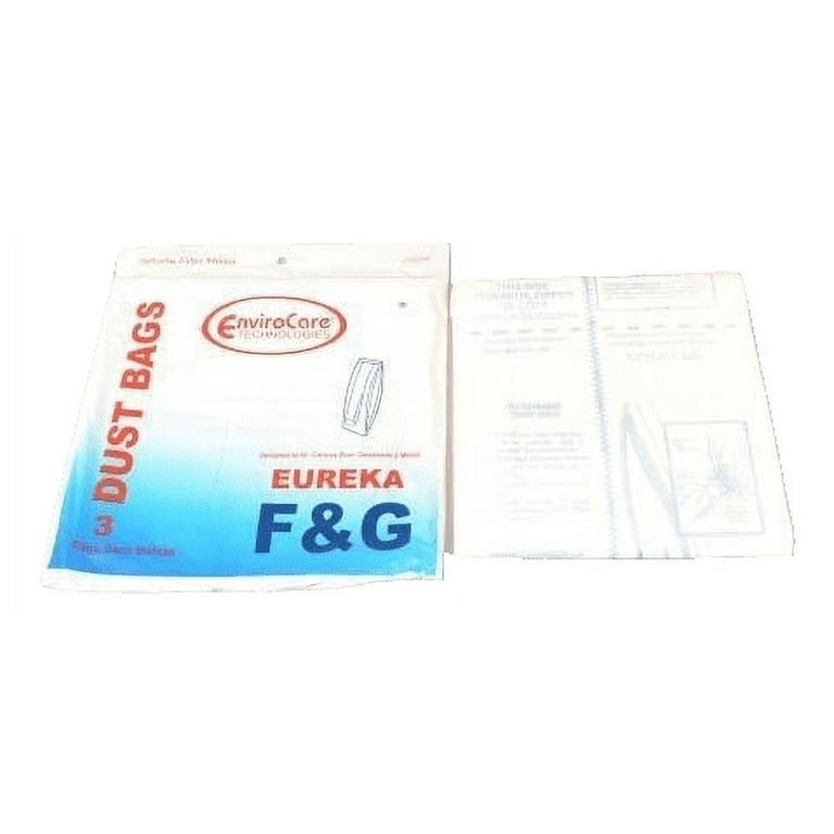 3 Eureka, Sanitaire Vacuum Cleaner Bags 216SW / Paper, F, G, 3PK, 2 Ply, Uprightkenmore 5062