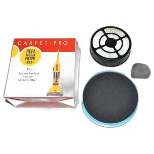 1 Carpet Pro Vacuum Filter CPBU-F HEPA Filtration / Set Pro CPBU-1, Secondary