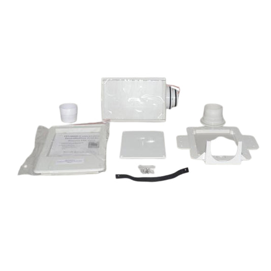 1 Hide-A-Hose Vacuum Hose HS400055 / Valve Rough In Conversion Kit Hide A, Whiteallows You To Convert From HS4000 To HS5000