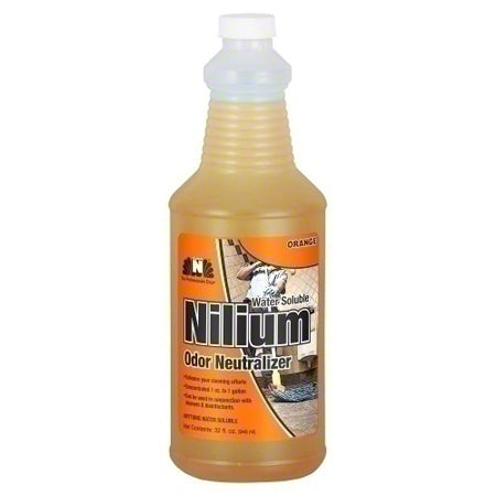 1 Nilodor Vacuum Part 32WSR / Deodorizer, 32oz, Orange, Water Solubleconcentrate