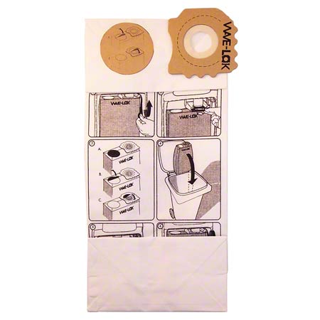 10 Nss Vacuum Part 9691911 Upright / Paper Bags Pacer 12 / 15, 10PK, Fits Single Motor