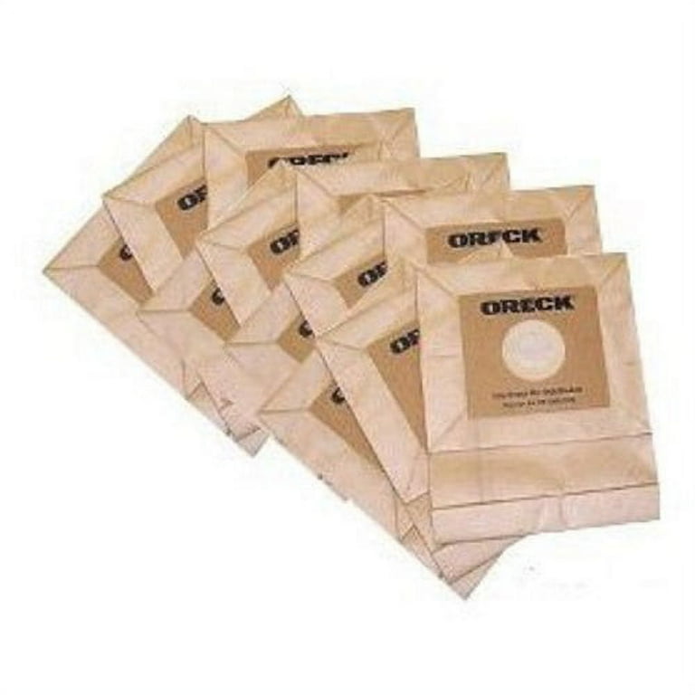 12 Oreck Vacuum Part PK12MC1000 Canister / Paper Bags Quest, 12PK, Straight Suction Can