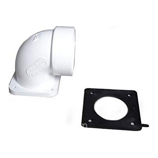 1 Canplas - Hayden Vacuum Part 765556W / 90 Degree Short Flange