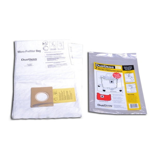 2 Loveless Vacuum Part 13141 / Paper Bags, Drywall Vac, 2PK Cloth