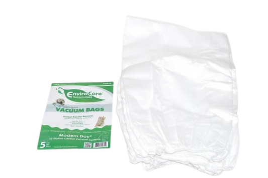 5 Modern Day Vacuum Part A-MD814L / Paper Bags, 5PK, Allergen, 12 Gallon