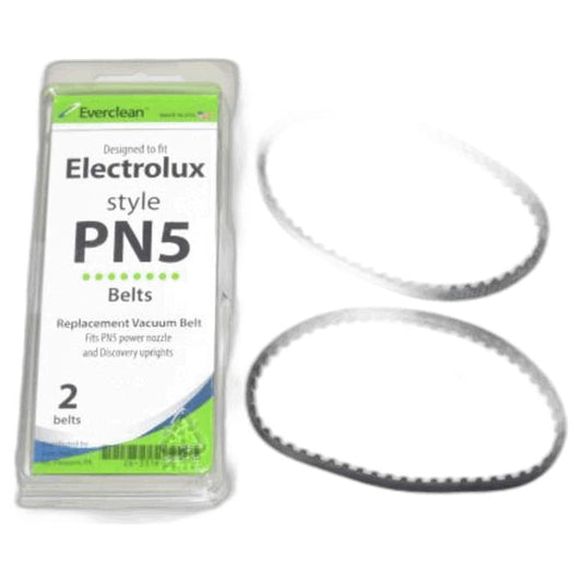 2 Everclean Vacuum Belts 26-3316-03 Upright / Electrolux PN5, Discovery, 2PK