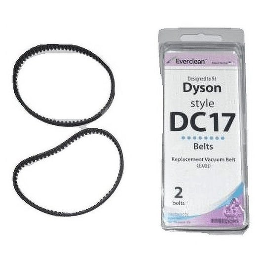 2 Dyson Vacuum Belts 10-3301-08 / DC17 Animal, 2PK, Geared