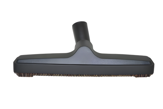 1 Fit All, Residential 12" 12" Floor Brush 32-1522-09 / All, 1 1 / 4, Black, Horse Hair