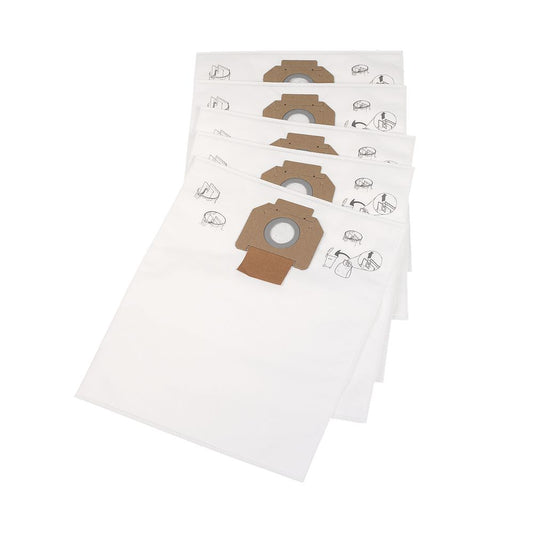 5 Advance Vacuum Cleaner Bags 302004000 / Paper Nilfisk Attix 30, 5PK, Allergen Also Fits A Stihl SE61, Se122 W / D Vac