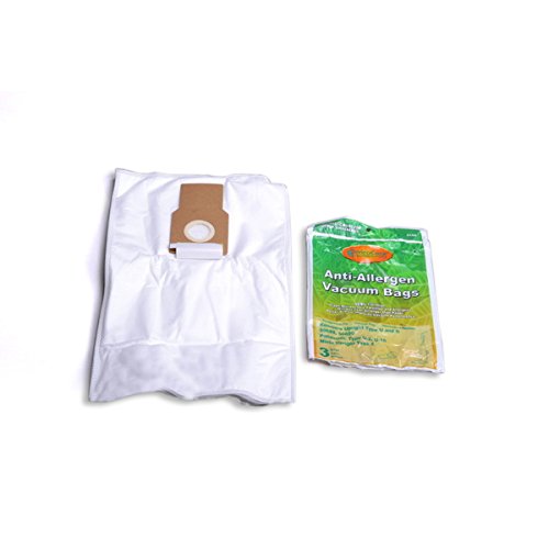 Electric Vac 30 Bags 50688 5069 50690 HEPA Allergen Upright Vacuum Cleaner Bag Whispertone, Progressive, Intuition, PowerHouse, Compact Canister, U20E U2 U10 Performax, MC-E40 50, 5068, 205068, 20-5068, 5069