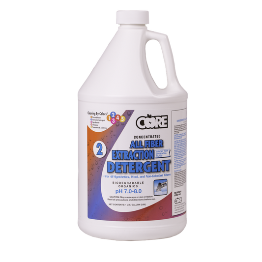 Core Shampoo / Chemical AFED-640 / Shampoo, Extraction Core All Fiber, Gallon