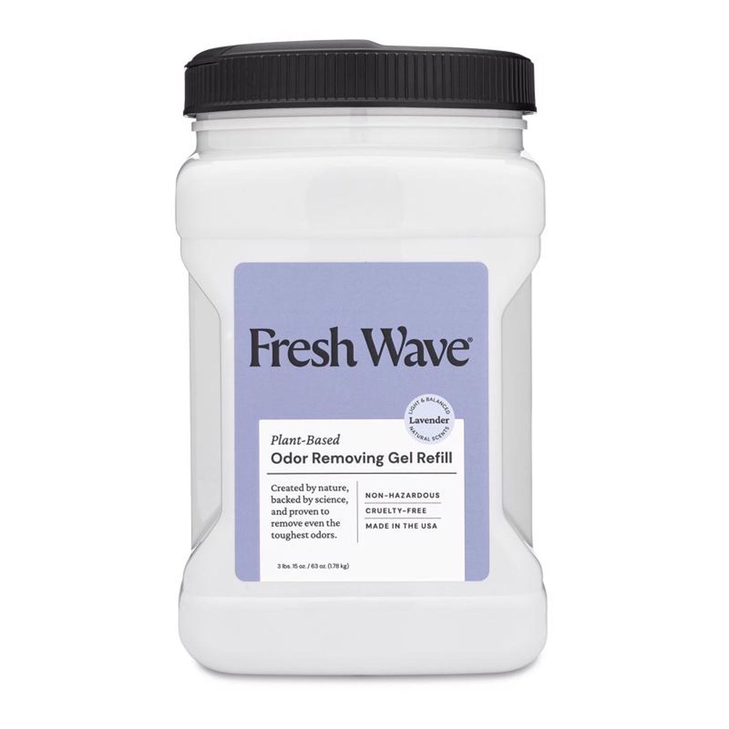 1 Fresh Wave Vacuum Part 126 / Crystal Gel Refill, Lavender, 3 Lbs 15 Oz Wave