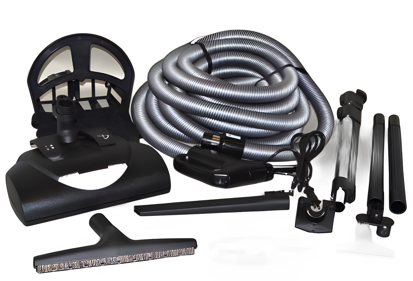 1 Fit All, Central Vac Vacuum Part 07-4991-06 / Ultimate Central Vac Kit, 35FT, W / Pigtail, Ebk 360 P / Nplain Box, V Kit, Central Vac