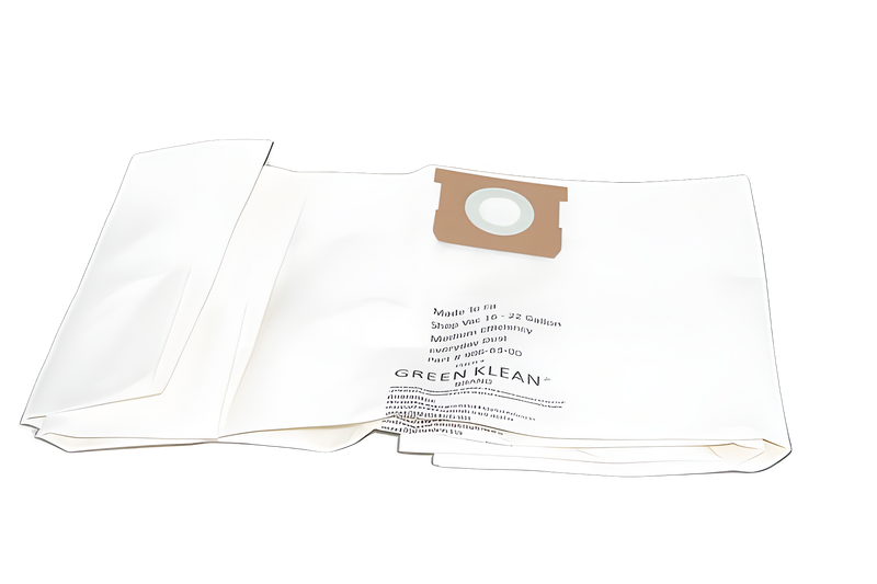 3 Shop Vac Vacuum Part GK-54005 / Paper Bags, 3PK, 16-22 Gallon