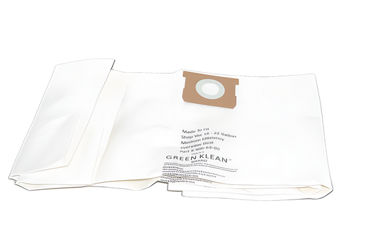3 Shop Vac Vacuum Part GK-54005 / Paper Bags, 3PK, 16-22 Gallon