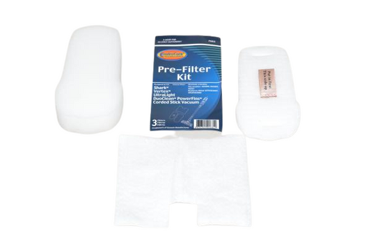 3 Shark Vacuum Filters F682 / Foam, Pre, 3pk Vertex Stick Vacoem# XFFKH12000, Xpmfhz2000