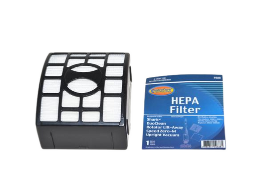 1 Shark Vacuum Filter F688 HEPA Filtration / Rotator Lift Away, Zero Moem # Xhf 600 / Fits NV601, NV611, NV771, Uv700