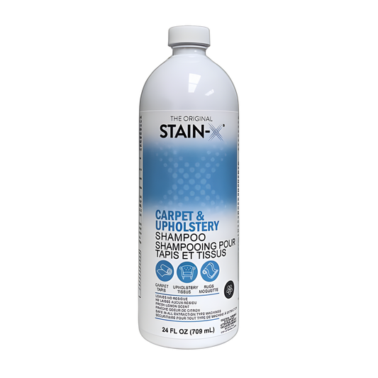 1 Stain-X Shampoo / Chemical 70724-06S / Extraction Shampoo, 24oz Stain X Brand