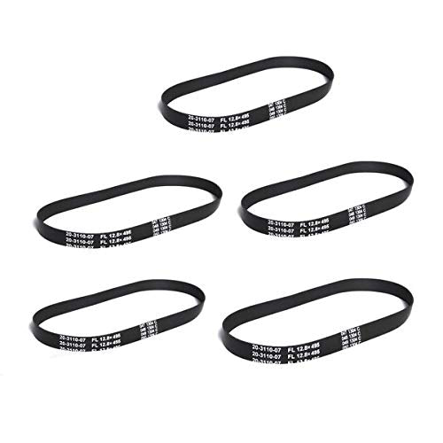 Electric Vac Smart Vac Belt For 4800 Series Models 4870, 4872, 4874, 4875, 4880, 4885 (5 Belts)