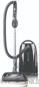Titan T9500 Canister with Plush Power Nozzle - Powerful Cleaning with HEPA Filtration and Warranty